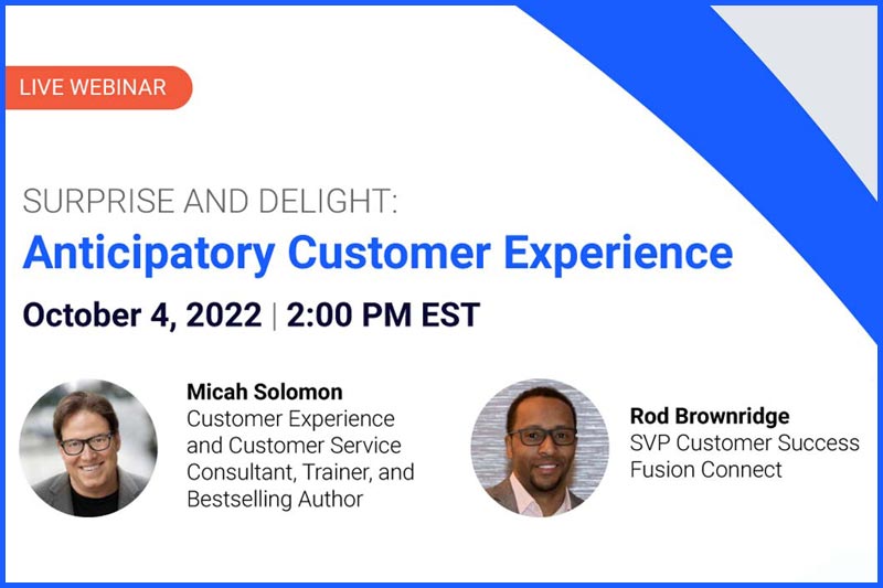 Anticipatory CX Webinar 2022